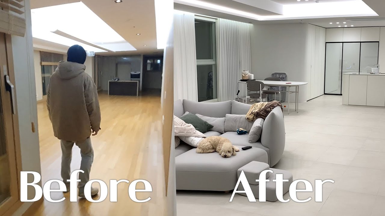 펜트 하우스 리모델링 전기 후지 인테리어 완편